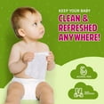 thumbnail image 3 of MED PRIDE Oversized Scented Baby Wipes Alcohol Free Wet Wipes with Aloe Vera & Vitamin E, 3-Pack, 3 of 5