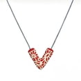 thumbnail image 1 of Collar V con cadena Alonso Luis Atala Estrella, 1 of 2
