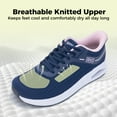 thumbnail image 7 of Artlea Womens Wide Toe Box Shoes Walking Sneakers with Arch Support Slip On Fashion Tennis Shoes for Long-time Walking, US Size 7, 7 of 7