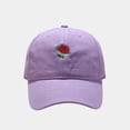 thumbnail image 2 of Workout Hats for Men Fashion Embroidered Rose Baseball Cap Soft Top Adjustable Unisex Dad Hat For Casual Streetwear Style, 2 of 3