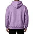 thumbnail image 4 of Mens Fall Hoodie Pullover Drawstring Pocket Winter Warm Pullover Adjustable Drawstring Hood, Kangaroo Pocket, Regular Fit S-3XL, 4 of 4