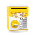 thumbnail image 1 of Caja de ahorro de banco de dinero de huellas dactilares de contraseña, caja de ahorro de dinero de almacenamiento, juguetes de dinero Amarillo Macarena Hucha, 1 of 6