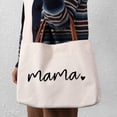 thumbnail image 2 of Mom Mama Bag Mother Gifts Momlife Tote for Hospital, Shopping, Beach, Travel, 2 of 5