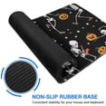 thumbnail image 6 of Long Mouse Pads for Desk,Black Halloween Dancing Skeletons Desk Mats on Top Of Desks, Desk Mouse Pad Extra Large with 3mm Non-Slip Base and Stitched Edge for Gaming,Office,Work,Home 31.5"x11.8", 6 of 6