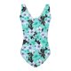 thumbnail image 5 of Impresión de Verano de Bikini de Corte Alto de Mujer con Cojín de Pecho sin Soporte de Acero, Traje de Baño de Bikini de Correa sin Espalda Sexy, 5 of 6