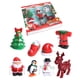 thumbnail image 2 of Puntoco Juguetes con cadenas, pingüinos, Papá Noel, muñecos de nieve, renos saltarines, árboles de Navidad, sombreros, ropa, zapatos, dibujos animados infantiles, 2 of 5