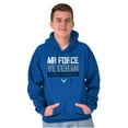 thumbnail image 5 of US Air Force Veteran USAF Pride Hoodie Sweatshirt Women Men Brisco Brands L, 5 of 6
