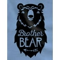 thumbnail image 4 of Big Brother Bear shirt Little Baby Boy Girl bodysuit Matching Sibling Outfit Set Toddler California Blue 5/6 / Baby Aqua 18M (12-18M), 4 of 5