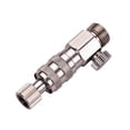 thumbnail image 3 of Airbrush Quick Disconnect Coupler Release Fitting Adapter Connecter with Valve 1/8" Male Fitting 1/4" Female Connection Compatible with Paasche Airbrush, 3 of 7