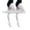 White, variant on Daydance Soft Toddler Girl's Ballet Pink Convertible Dance Tights, 2 Pairs, 60D