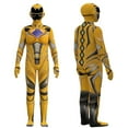 thumbnail image 4 of ZUITEH Power Rangers Cosplay Kids Jumpsuit Fancy Dress Costume Halloween Party Playsuit Kids Halloween Costume Boys Superhero Cosplay Bodysuit Jumpsuit Black, 4 of 8