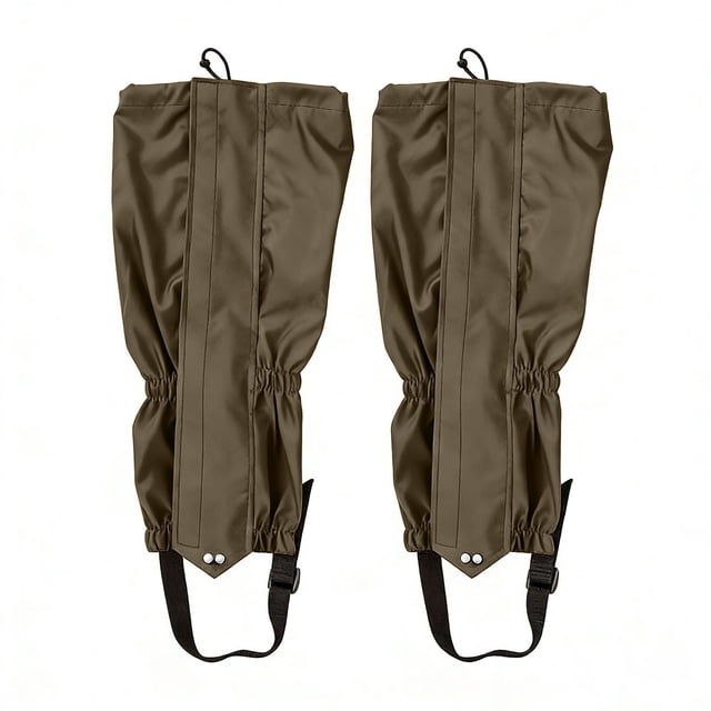 Guêtres de Randonnée Durables en Tissu Polyester Ajustables Imperméables Anti-Rayures pour Escalade en Plein Air Randonnée Aventure dans le Désert