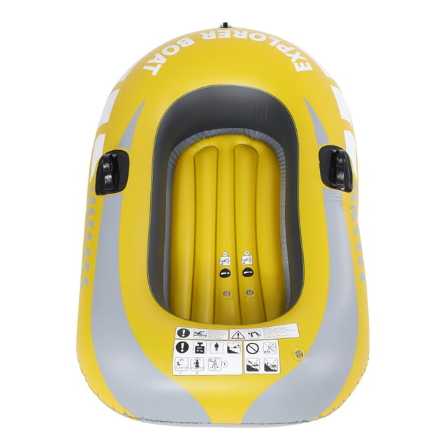 Kayak inflable de PVC, canoa, para una persona, remo, bote de aire, pesca, buceo a la deriva