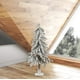 thumbnail image 3 of Árbol de Navidad Alpino Nevado Vickerman de 90 cm con Tronco de Madera Real, 3 of 4