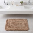 thumbnail image 5 of REGALWOVEN Soft Absorbent Bathroom Rug Plush Shaggy Bath Mat Brown 20" x 32", 5 of 5