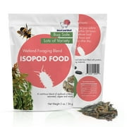 Snout and Shell Wetland Foraging Isopod Food Blend – Spirulina, Minnows & Kelp – Natural Diet for Isopods & Springtails – Boosts Gut Health, Reproduction & Natural Behavior – Bioactive Terrarium Food