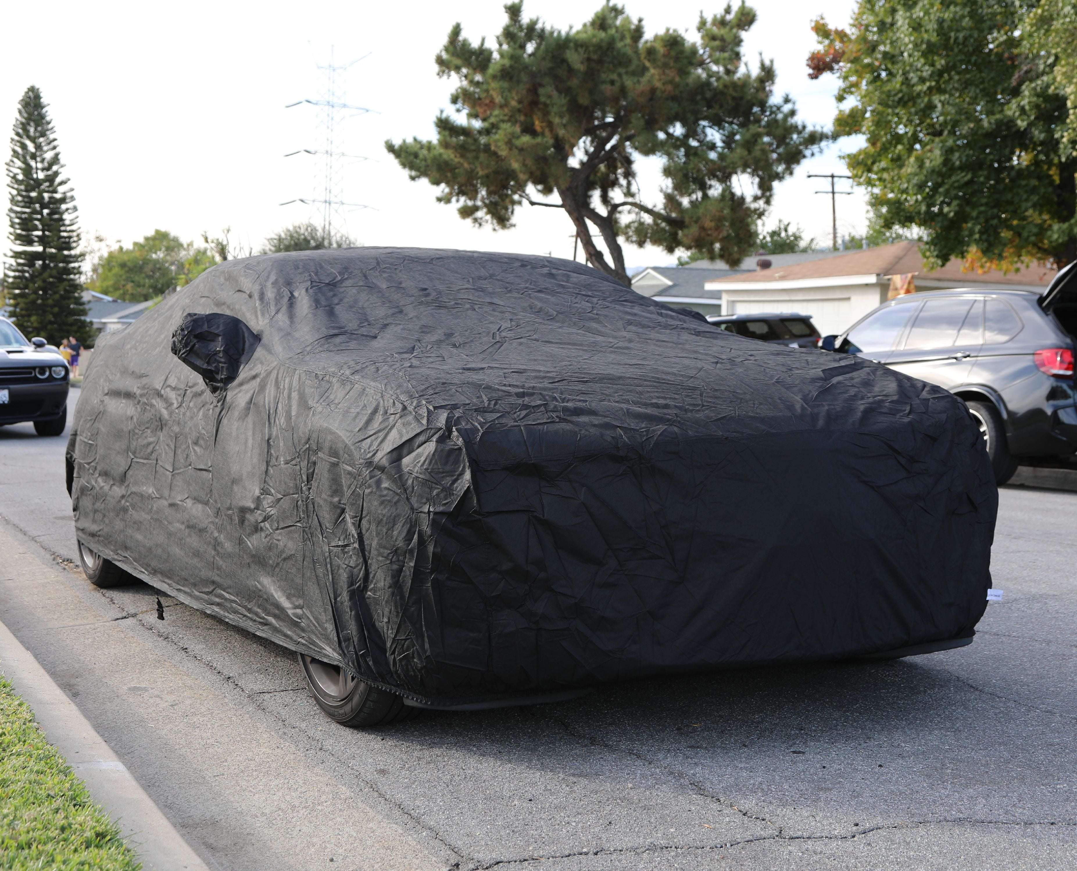Custom Car Cover Waterproof Black for 