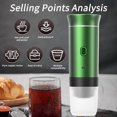 thumbnail image 1 of Portable Electric Espresso Coffee Maker Mini Travel Coffee Maker Instant Self-Heating Rechargeable for Camping, 1 of 7