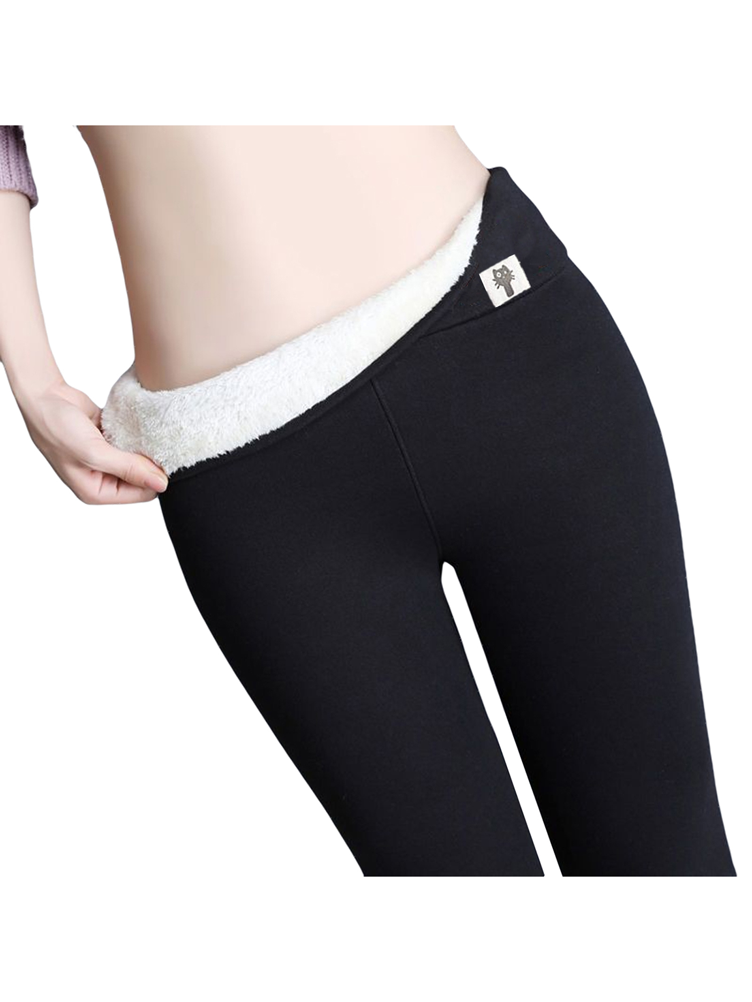 Women's Fleece Lined Leggings High 