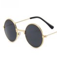thumbnail image 4 of Gafas de sol retro para niños, redondas, de metal ligero, con personalidad, montura pequeña, divertidas, gafas Prince a la moda, 4 of 5