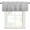Gray, variant on Gray Striped Kitchen Valances for Windows, Modern Minimalist Vertical Stripes Lines Bathroom Window Valances 42x12 Inch Rod Pocket Window Treatments Valance Curtains for Living Room Bedroom Decor