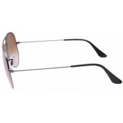 Ray-Ban RB3025 Aviator Large Metal Sunglasses - Size - 62 (Crystal Brown Gradient)