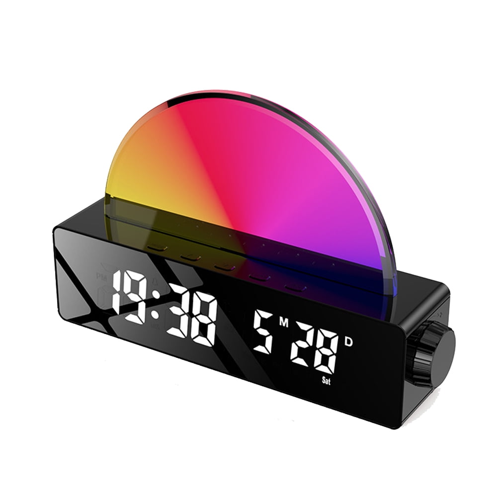Alarm Clock, Wake Up Light with Simulation Touch Dynamic Atmosphere