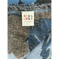 thumbnail image 2 of Stanzadeals Premium Acrylic Cotton Throw – Woven Jacquard Design | Black & Blue | 50 x 60 in, 2 of 6