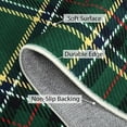 thumbnail image 2 of Buffalo Plaid Rug Green & White Check Indoor/Outdoor Area Rug 2'x3' Christmas Layering Doormat for Hello/Welcome Hand Woven Cotton Rug for Front Door Porch Kitchen/Laundry Room-Green, 2 of 7