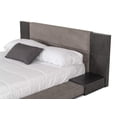 thumbnail image 5 of Modrest Jagger 102x96" Modern Polyester Fabric Eastern King Bed in Gray, 5 of 7