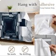 thumbnail image 6 of Marble Tunnel Cabinet Curtains 28"W x 35L, Modern 3D Corridor Minimalist Under Sink Skirt for Bathroom Vanity Kitchen Self Adhesive, Dust-Proof Privacy Curtain for Closet Shelves Laundry Room, 6 of 9