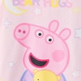 thumbnail image 5 of Peppa Pig Toddler Girls Pajamas Set Graphic Short Sleeve Top Pink Tee Purple Stripe Print Pants 2 Piece Kids Sleepwear PJs Sizes 3Y, 5 of 11