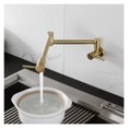 thumbnail image 2 of Mitigeur de Cuisine Mural Froid Simple Robinet de Remplissage de Pot Pivotant Pliant Rétractable Rotatif Extensible Robinet de Lavabo Robinet de Lavabo, bar Buanderie RV Ferme, 2 of 7
