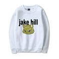 thumbnail image 3 of iAmJakeHill Merch Cat crew neck sweatshirt Merch Women Men Long sleeve Fashion Casual Hooded Sweatshirts, 3 of 4