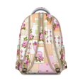 thumbnail image 3 of Pioneer Flower Backpack for School,Cute School Bag,Schoolbag with Adjustable Shoulder Straps & Padded Back,15.3"x11"x7.1"., 3 of 6