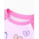 thumbnail image 3 of Trajes de baño Disney Stitch para niñas, UPF 50+, color rosa, 8-9 años, 3 of 6