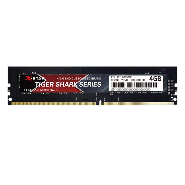 X-Star 4GB DDR4 2666MHz Desktop Memory RAM 288 Pin 1.2V/ Great Responsiveness/ Plug and Play/ for Intel/AMD Motherboards