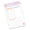 Purple, variant on Ywmsfl Artistic Teacher Appreciation Notebook Portable Checklist Premium Writing Paper For Classrooms