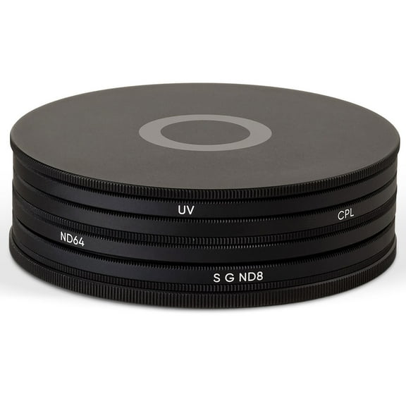 Urth 55mm Nature Filter Kit Plus  with UV, CPL, ND64 & Soft Graduated ND8 Lens Filters
