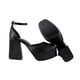 thumbnail image 5 of Zapatilla Plataforma Tacon Ancho Mujer Colores KS M-801 SHANTUNG NEGRO 24 cm., 5 of 5