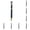 Bk*12, variant on VKLU 1PC Luxury Metal Ballpoint Pen, Elegant Pearl Flower Executive Gift Pen with Black Ink, Weighted Brass Writing Pen, Black