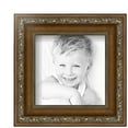 thumbnail image 2 of ArtToFrames 5" x 5" Dark Gold Picture Frame, 5x5 inch Gold Wood Poster Frame (WOM-4553), 4 Pack, 2 of 7