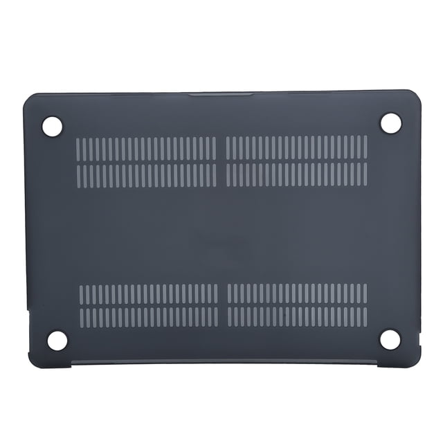 Laptops Top Cover Film, Standard Size Laptop Protective Shell Frosted Texture Waterproof for OS X Pro Air 13in Black