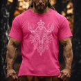 thumbnail image 2 of CONZONE Men's Tshirts Short Sleeve T-Shirts for Men Casual Viking Mythology Graphic Crew Neck Lightweight Tees Cozy Summer Tops, 2 of 4