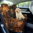 thumbnail image 3 of Xoenoiee Dachshund Maple Leaves Pattern Back Seat Cover, Waterproof Bench Seat Cover, Rear Seat Cover Universal Fit for Cars Sedans SUVs Truck Automotive Interior Backseat Car Covers, 3 of 7