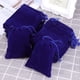 thumbnail image 4 of 50pcs 9 * 12 cm bolsa de terciopelo con cordón favor de la boda bolsas de regalo de la joyería de los bolsos del caramelo (Leal azul), 4 of 5