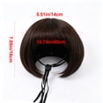 thumbnail image 2 of Kitty Wig Bangs Bob Hairstyle Pet Outfit Wig Cute Hairpiece For Felines Small Dogs Party Holiday Dress Up, 2 of 7