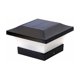thumbnail image 1 of Luces solares para postes, luces solares para postes solares, luces solares impermeables para exteriores, luces solares LED adecuadas para postes de madera, cubiertas, patios, cercas, 1 of 5