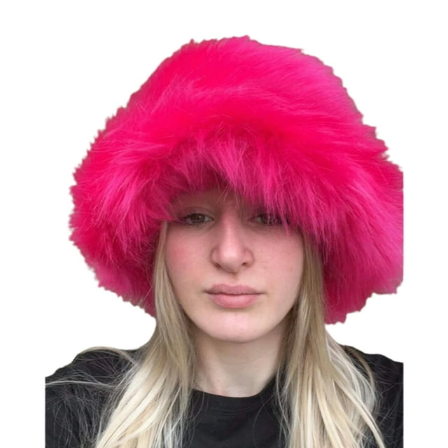 Txlixc Gorra de pescador peluda, sombrero de invierno, ropa de calle / accesorios fotográficos Txlixc moda