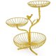 thumbnail image 1 of Soporte para cesta de frutas de 3 niveles, soporte decorativo para frutero, soporte de metal para mesa, soporte para encimera para verduras, pan y bocadillos, 1 of 8